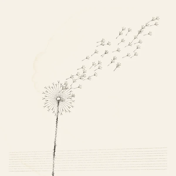 A study of drifting dandelion seeds